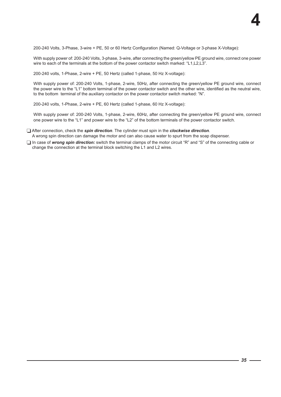 Alliance Laundry Systems WF150 User Manual | Page 35 / 52