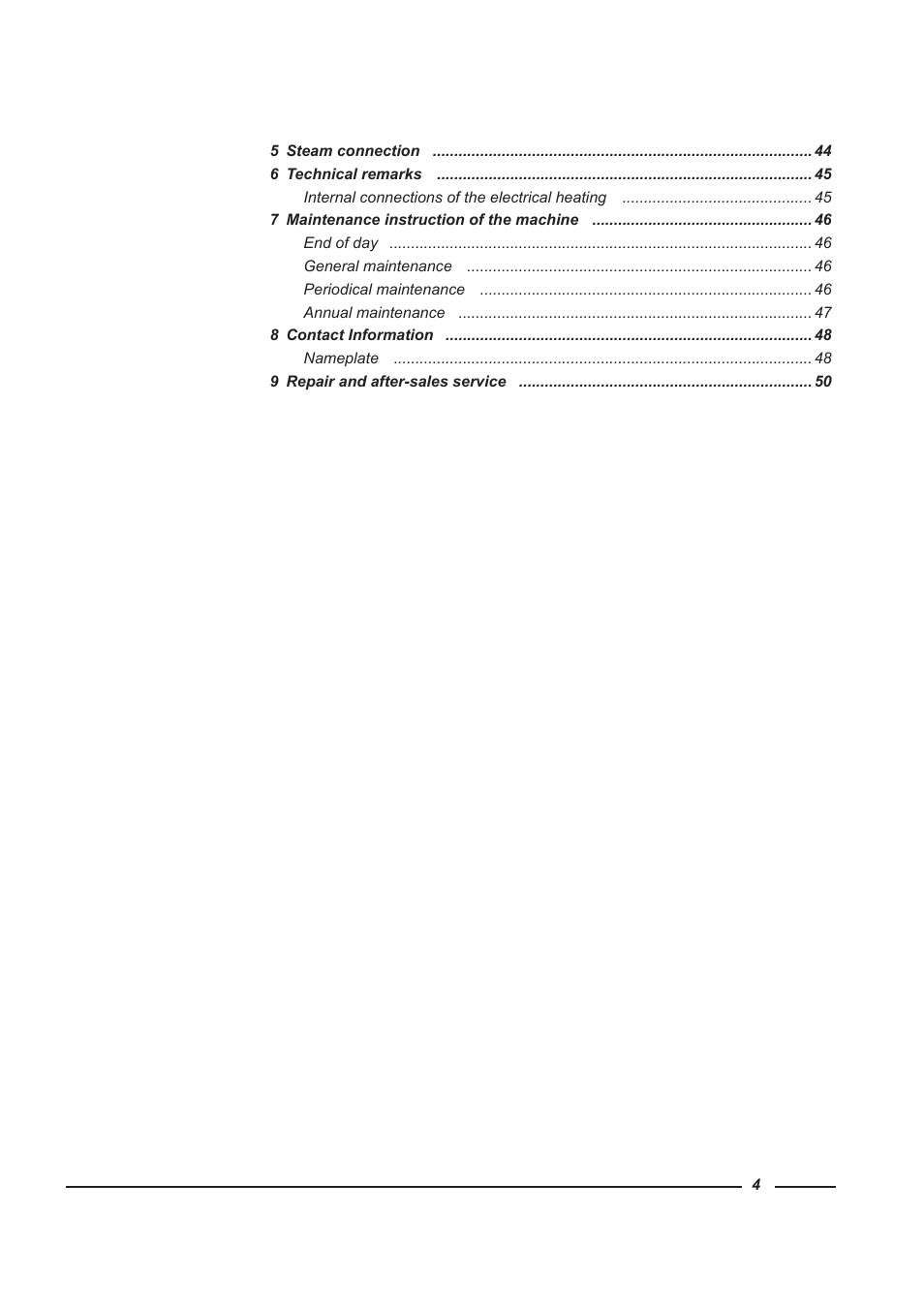 Alliance Laundry Systems WF150 User Manual | Page 4 / 52