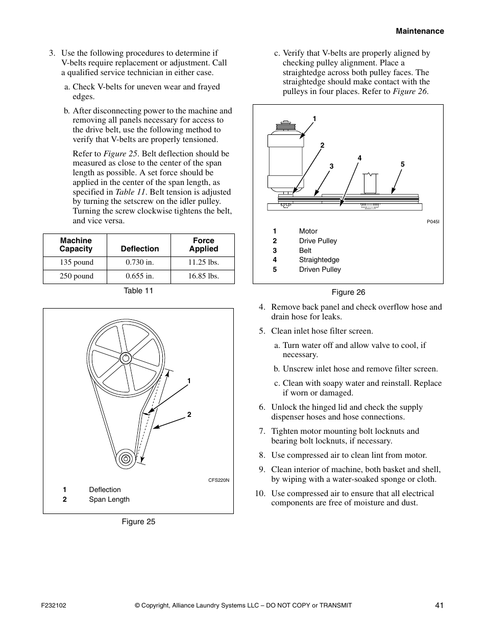 Alliance Laundry Systems UF250PV Tilt User Manual | Page 43 / 100