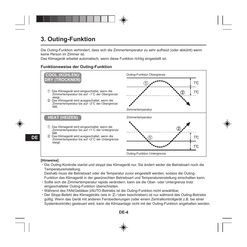 Outing-funktion | Panasonic CZRE2C2 User Manual | Page 16 / 48
