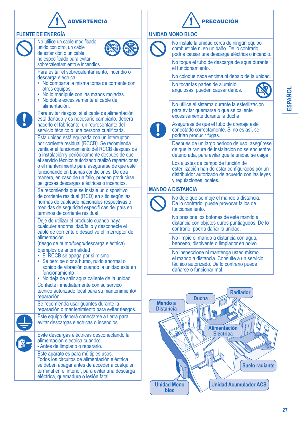 Panasonic LA16MI User Manual | Page 27 / 52