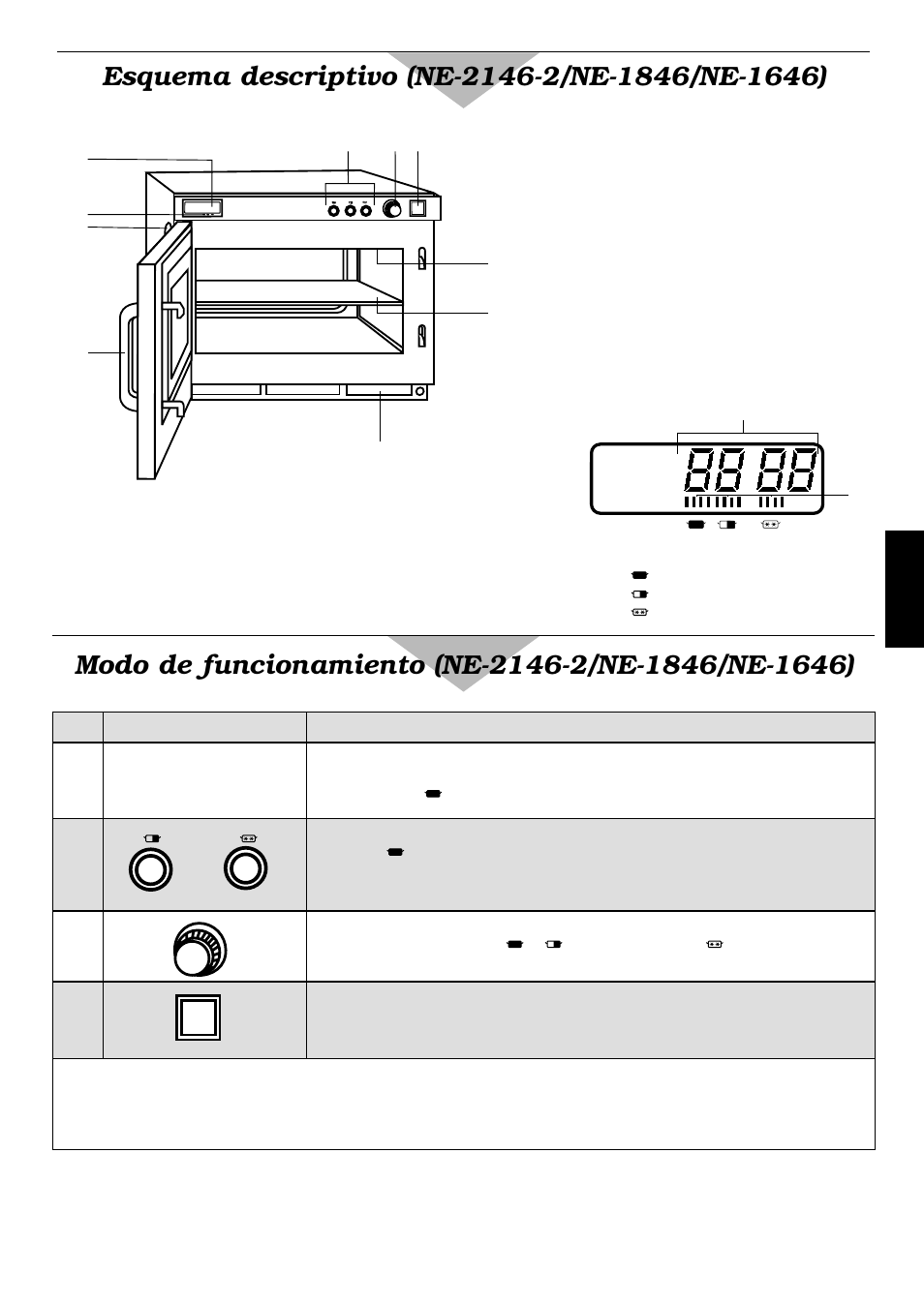 55 - espa ñ ol | Panasonic NE2156 User Manual | Page 57 / 128