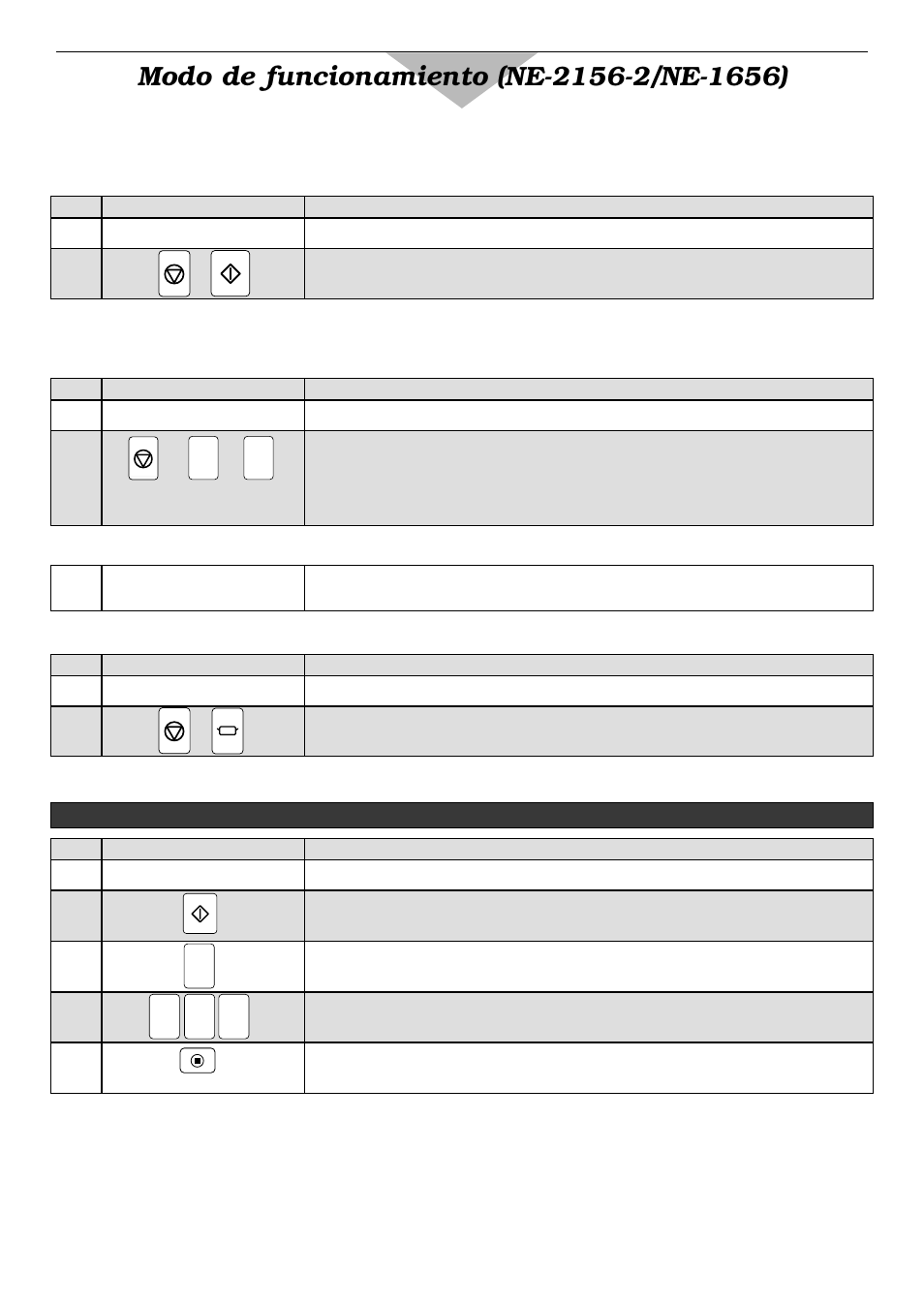 G. lista de programas, H. contador cíclico i. filtro de aire | Panasonic NE2156 User Manual | Page 62 / 128