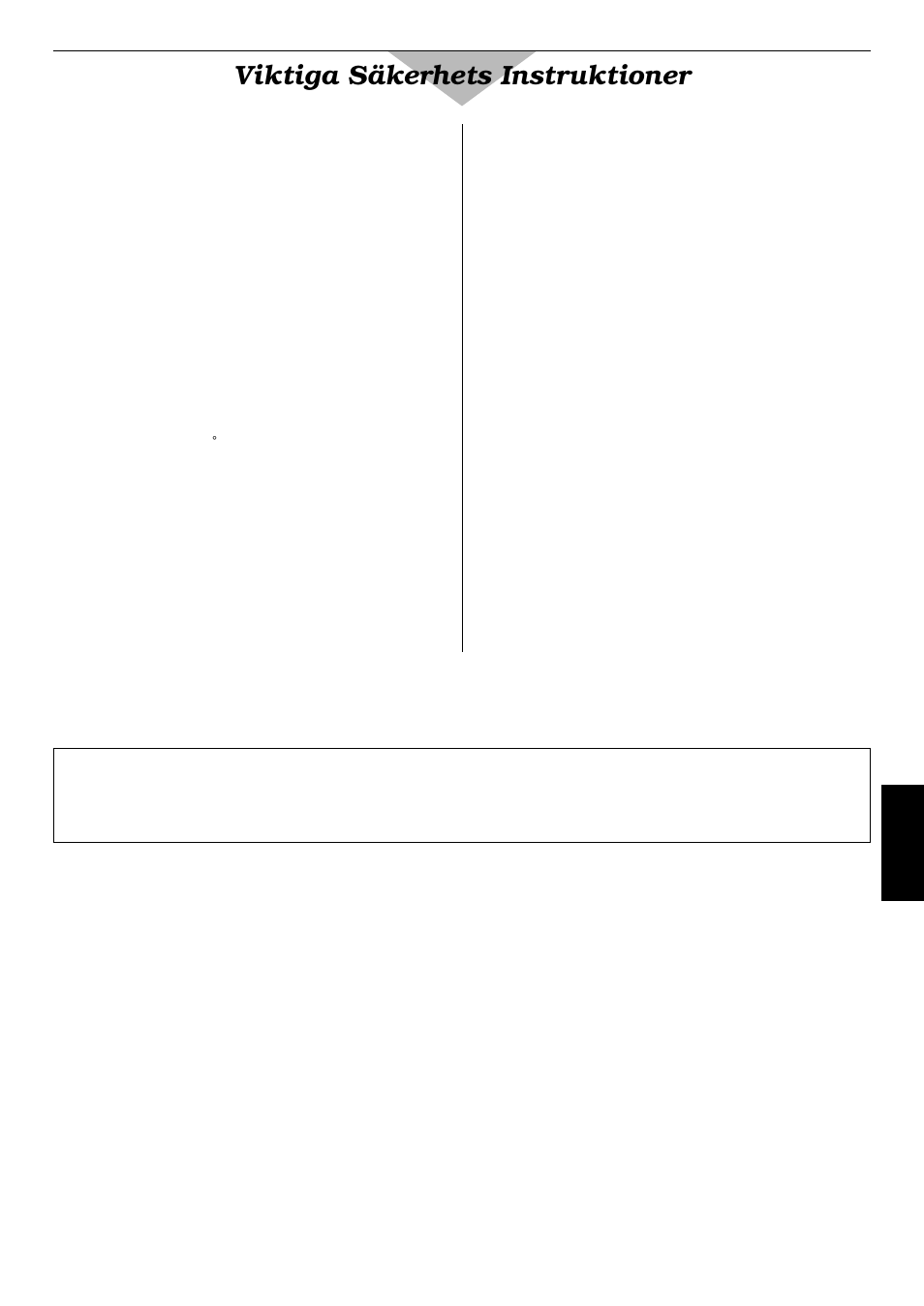 Installation, Försiktighetsåtgärder, Viktiga säkerhets instruktioner | 75 - svenska | Panasonic NE2156 User Manual | Page 77 / 128