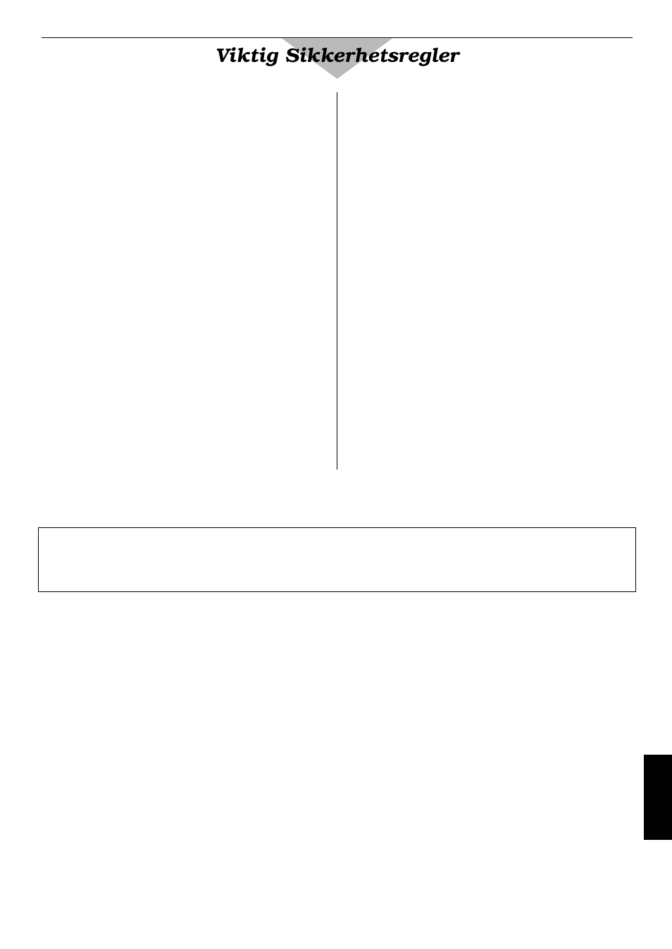 Installasjon, Forsiktig, Viktig sikkerhetsregler | Panasonic NE2156 User Manual | Page 99 / 128