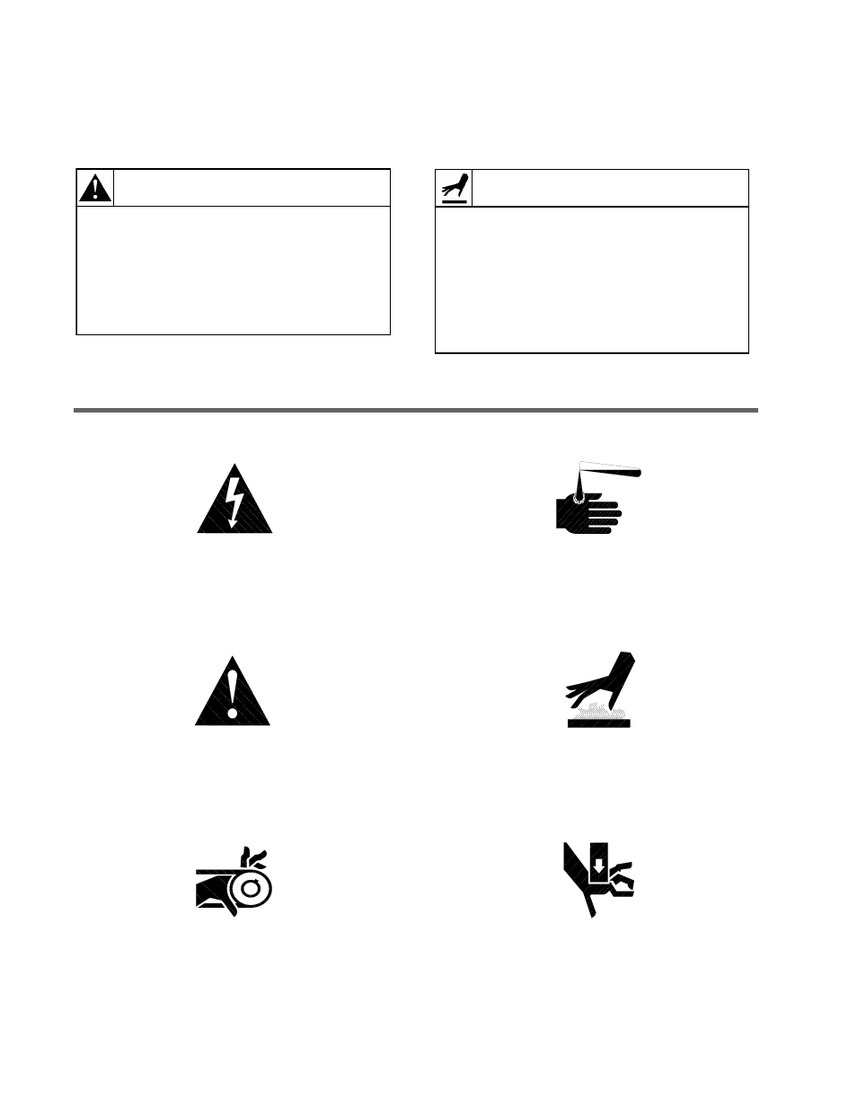 Safety, Warning, Caution | Alliance Laundry Systems BF50PV User Manual | Page 6 / 119