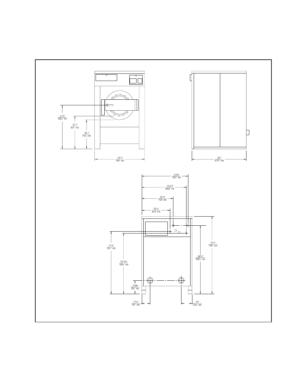 Instalación | Alliance Laundry Systems BF50PV User Manual | Page 79 / 119