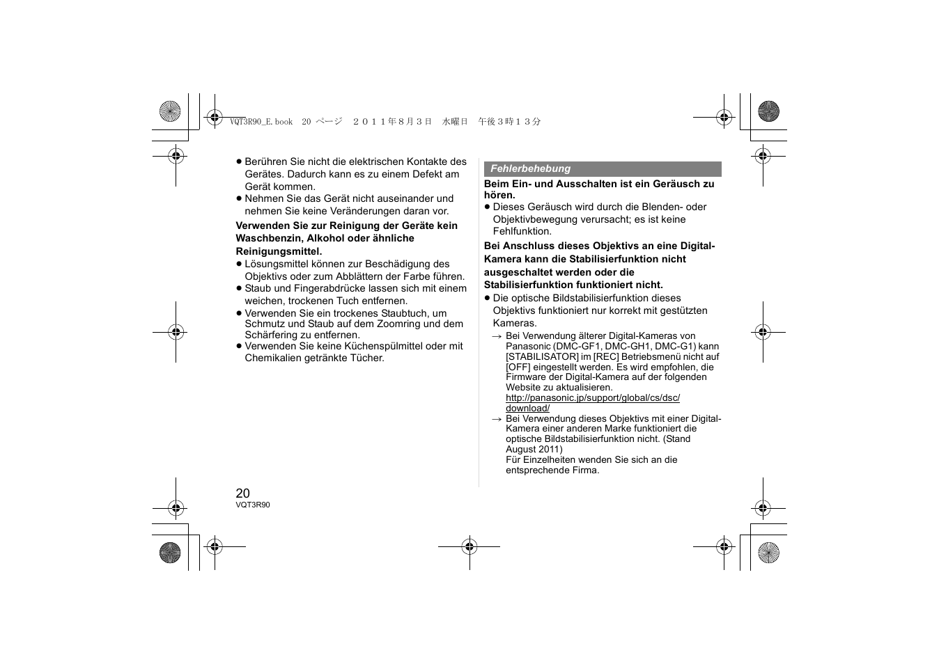 Panasonic HPS45175E User Manual | Page 20 / 72