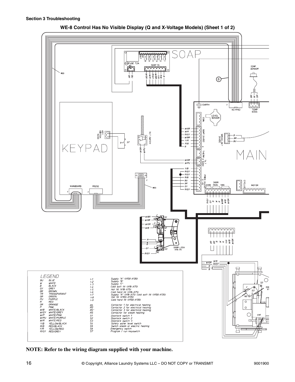 Alliance Laundry Systems HX User Manual | Page 18 / 78