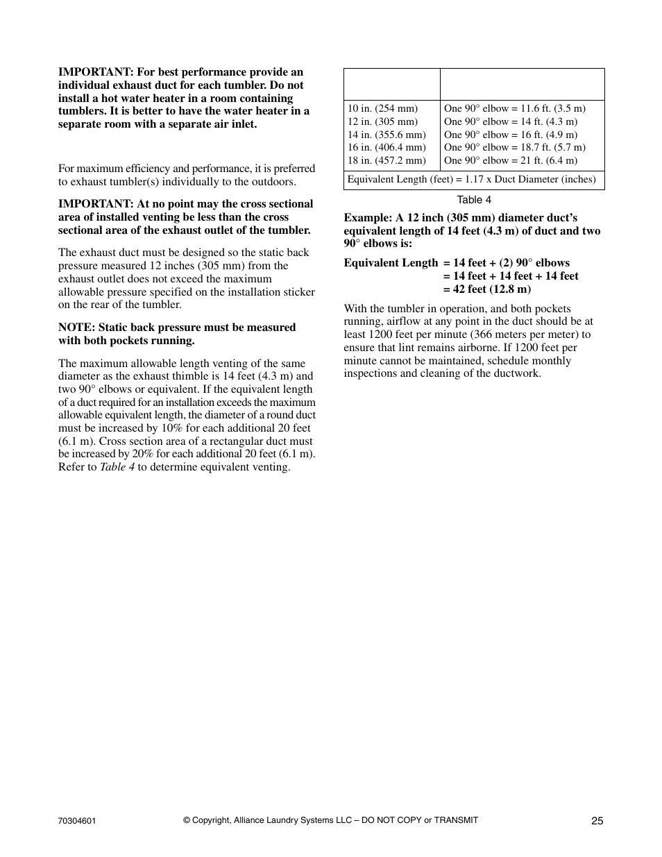 Individual venting | Alliance Laundry Systems T477C User Manual | Page 27 / 53