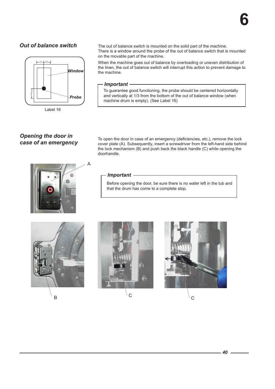 Alliance Laundry Systems HF900 User Manual | Page 40 / 47