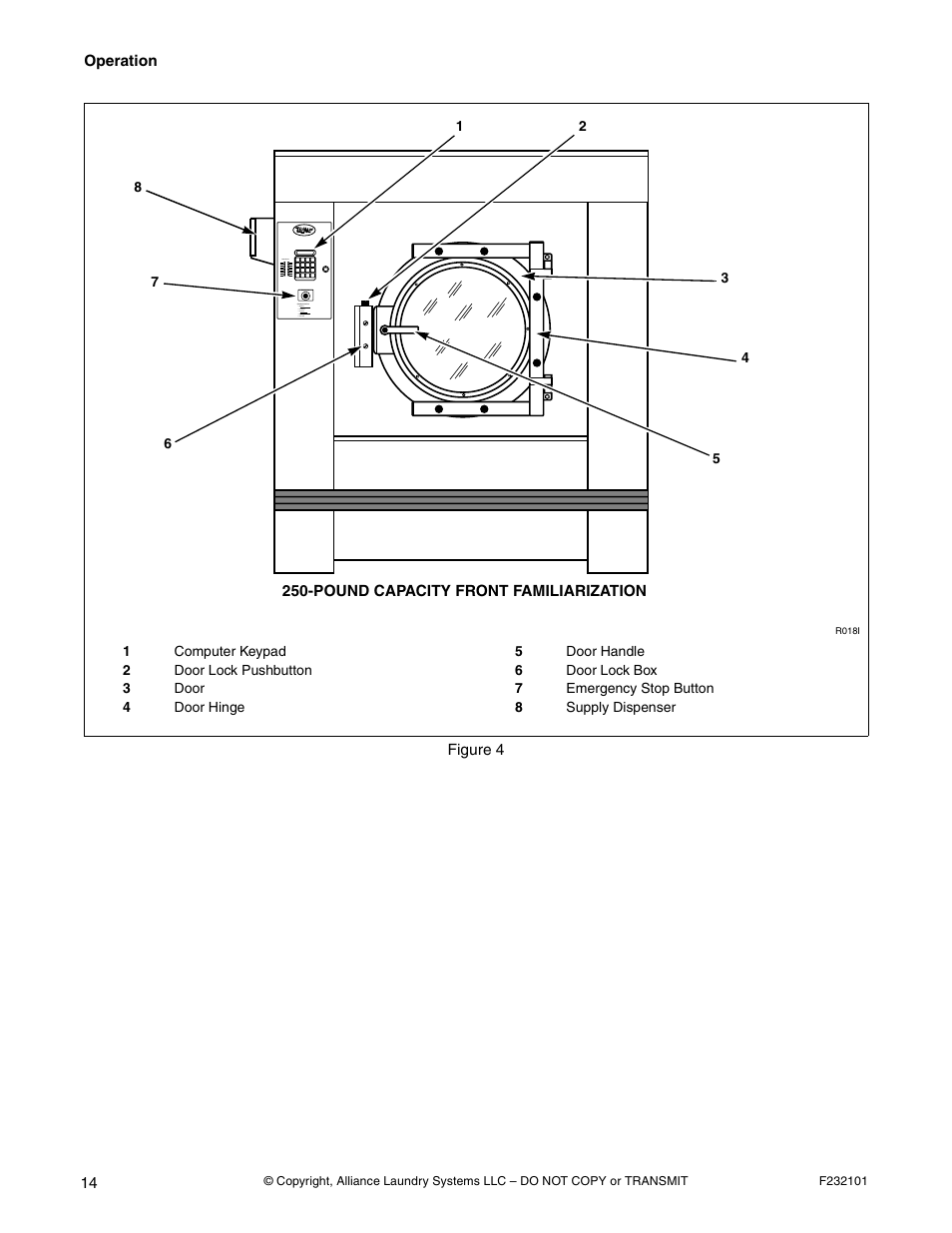 Alliance Laundry Systems SF250PV Tilt User Manual | Page 16 / 174