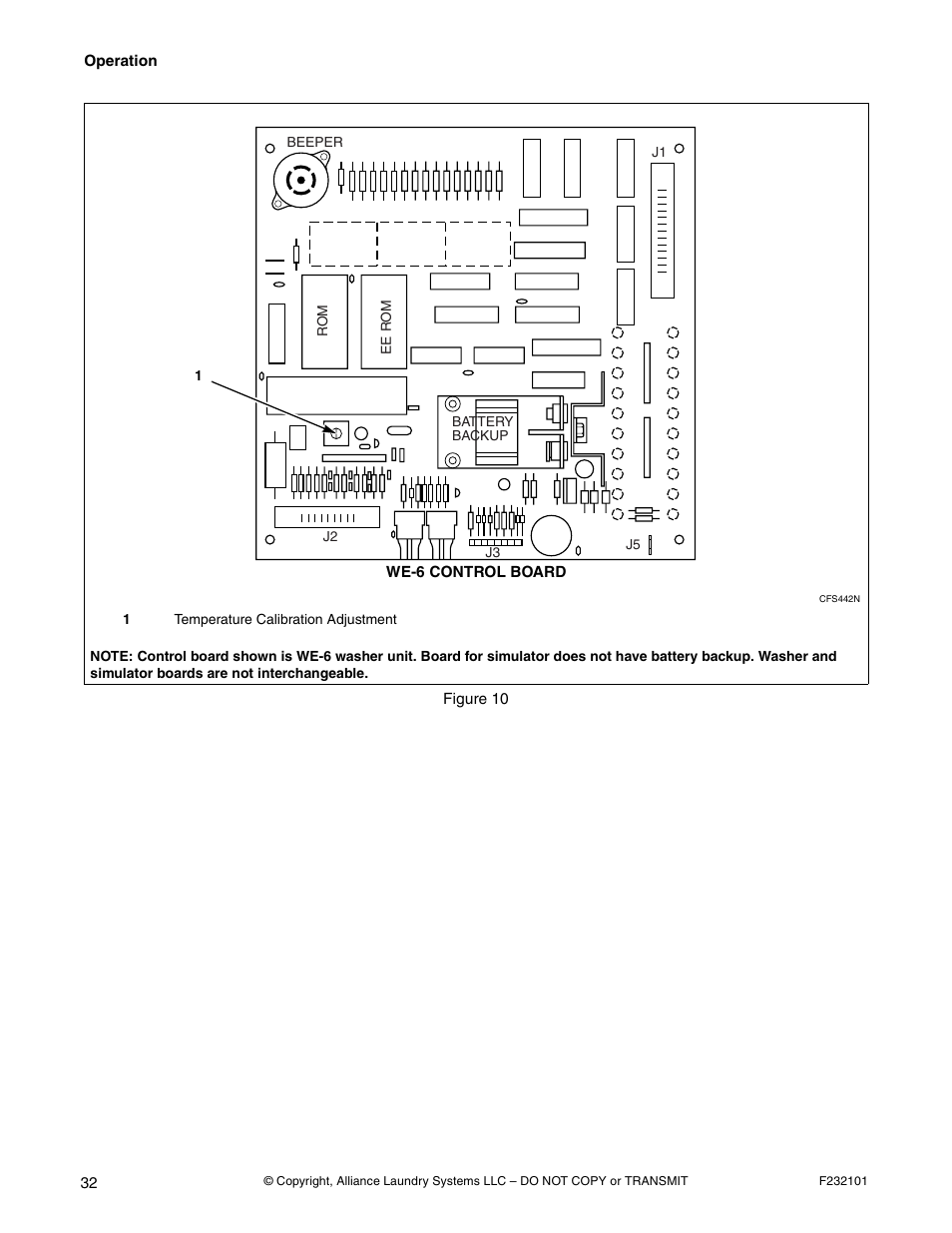 Alliance Laundry Systems SF250PV Tilt User Manual | Page 34 / 174