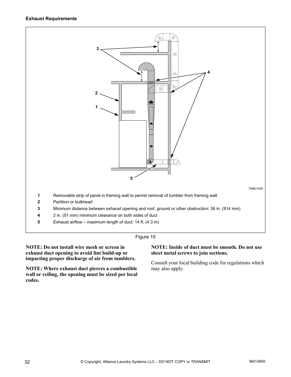 Alliance Laundry Systems TMB795C User Manual | Page 34 / 63