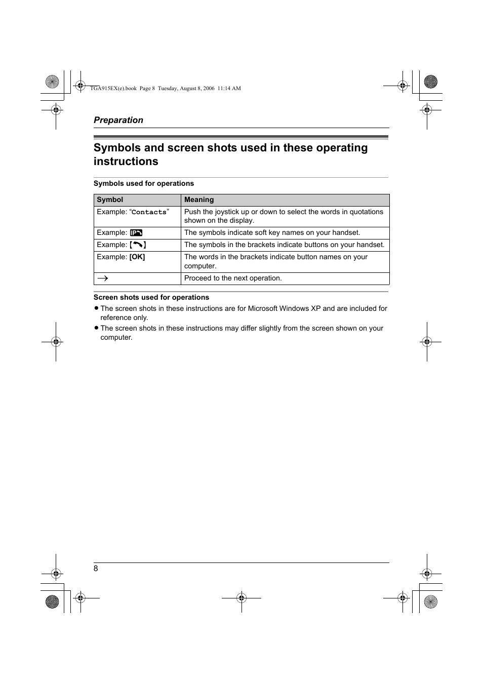 Panasonic KXTGA915EX User Manual | Page 8 / 60