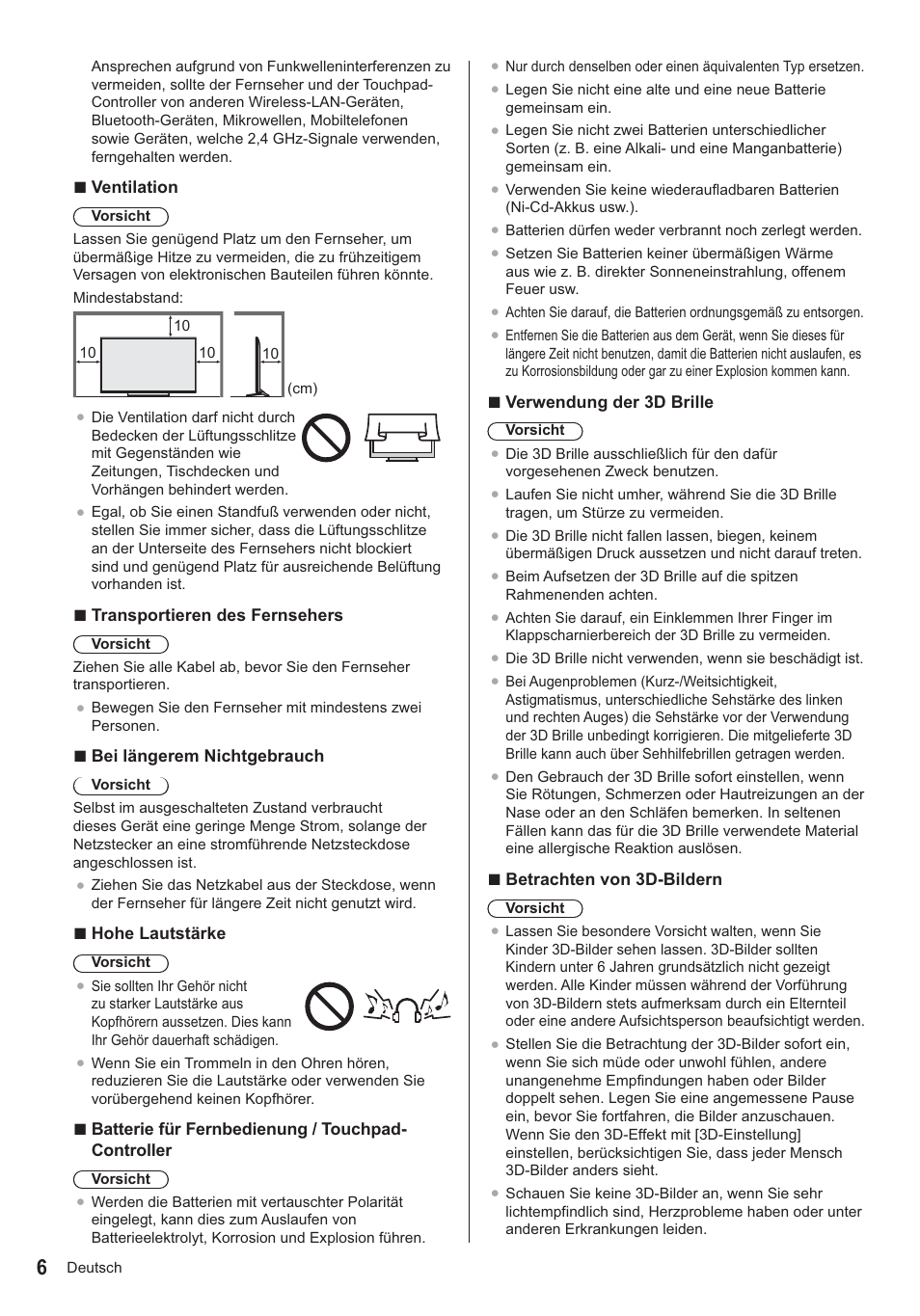 Panasonic TX39ASN658 User Manual | Page 6 / 80