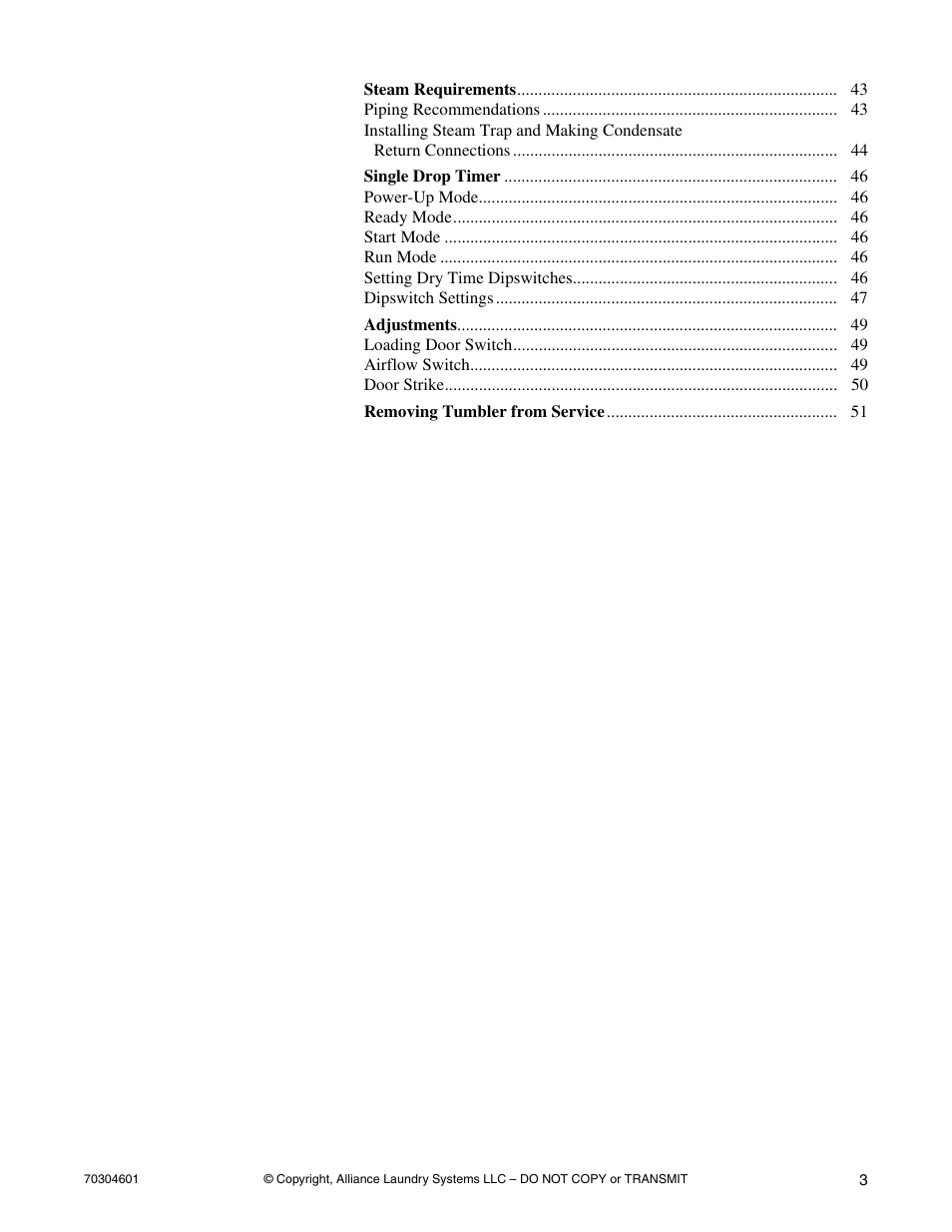 Alliance Laundry Systems Drying Cabinet User Manual | Page 5 / 53