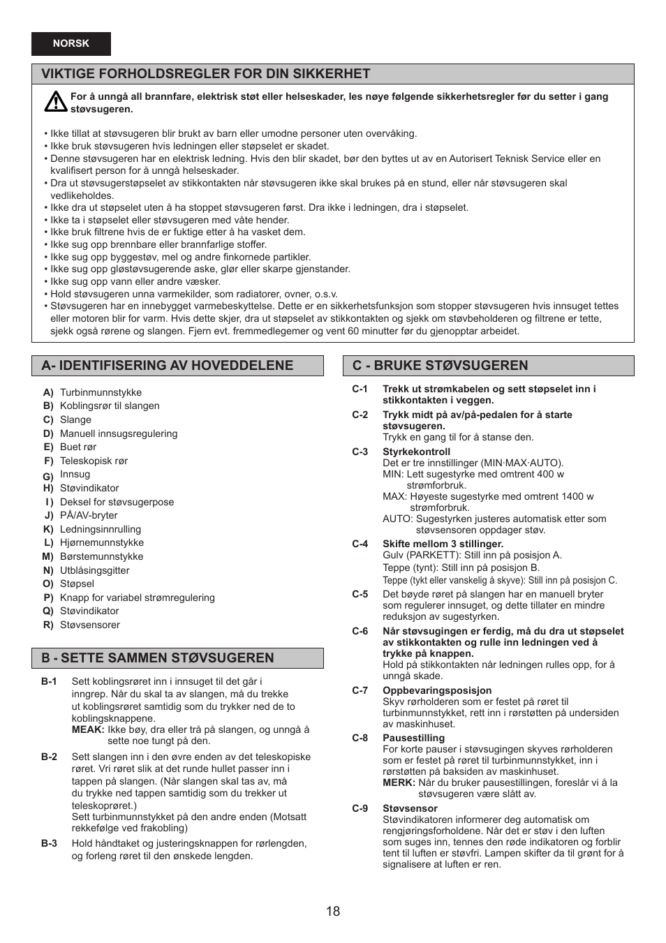 Panasonic MCCG678 User Manual | Page 18 / 48