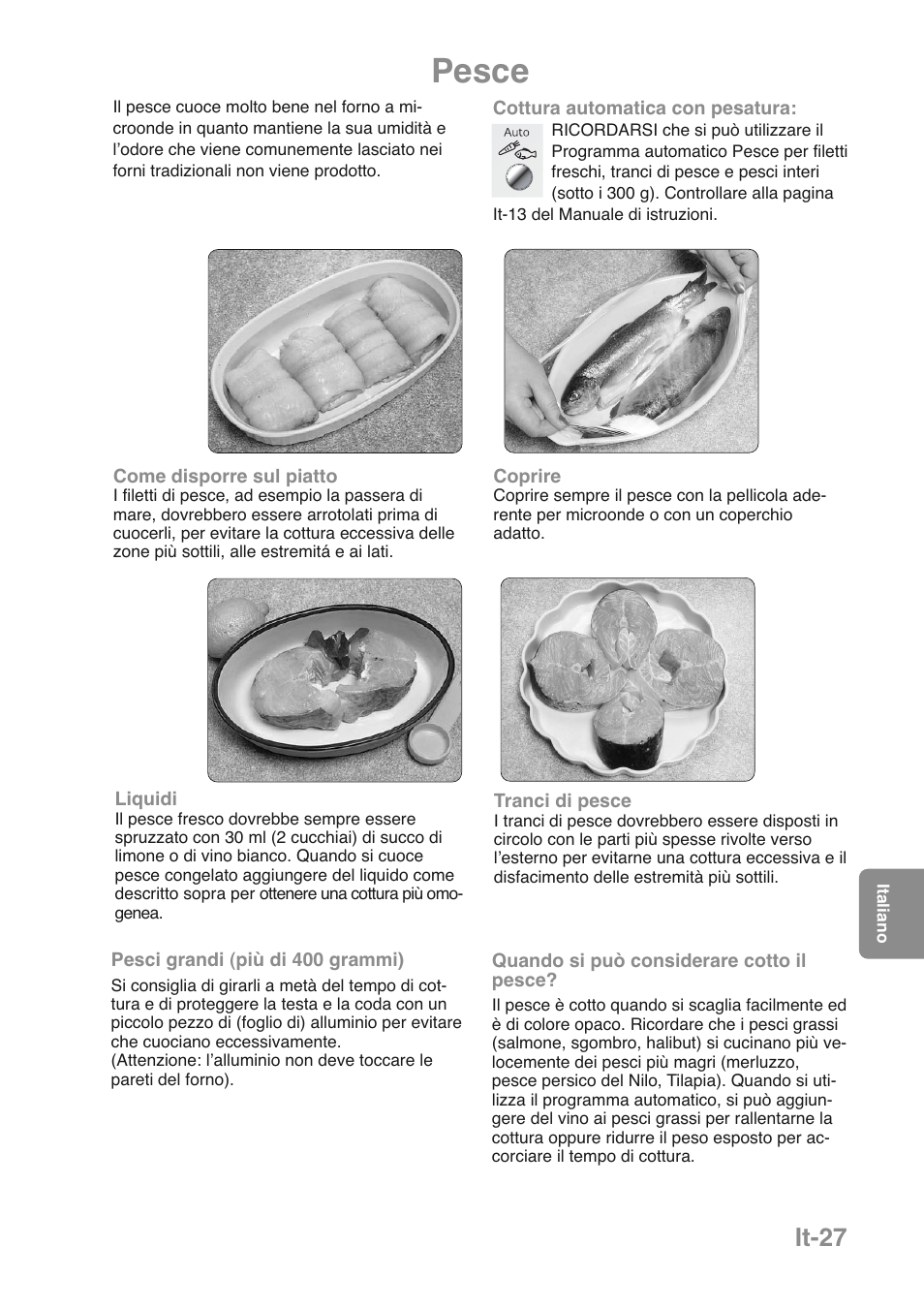 Pesce, It-27 | Panasonic NNGD469MEPG User Manual | Page 128 / 201