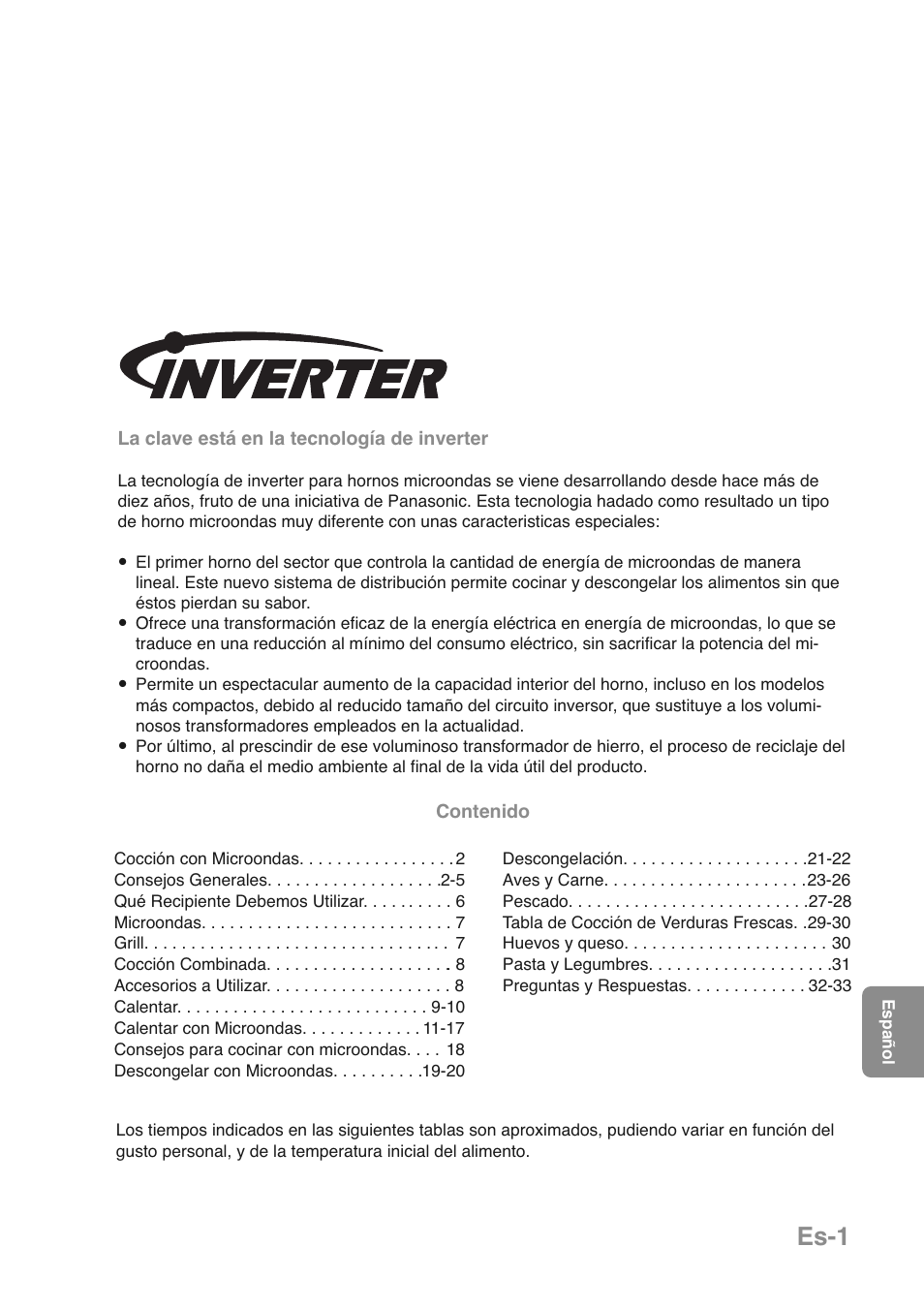 Es-1 | Panasonic NNGD469MEPG User Manual | Page 135 / 201