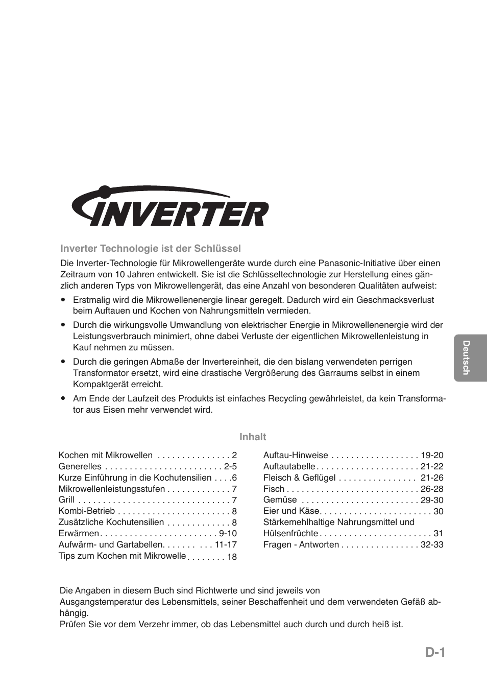 Panasonic NNGD469MEPG User Manual | Page 36 / 201