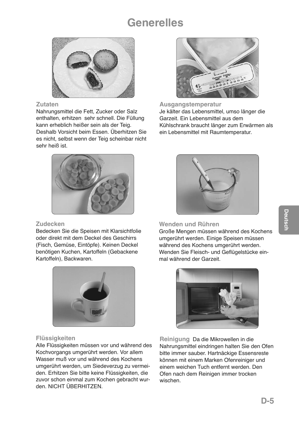 Generelles | Panasonic NNGD469MEPG User Manual | Page 40 / 201