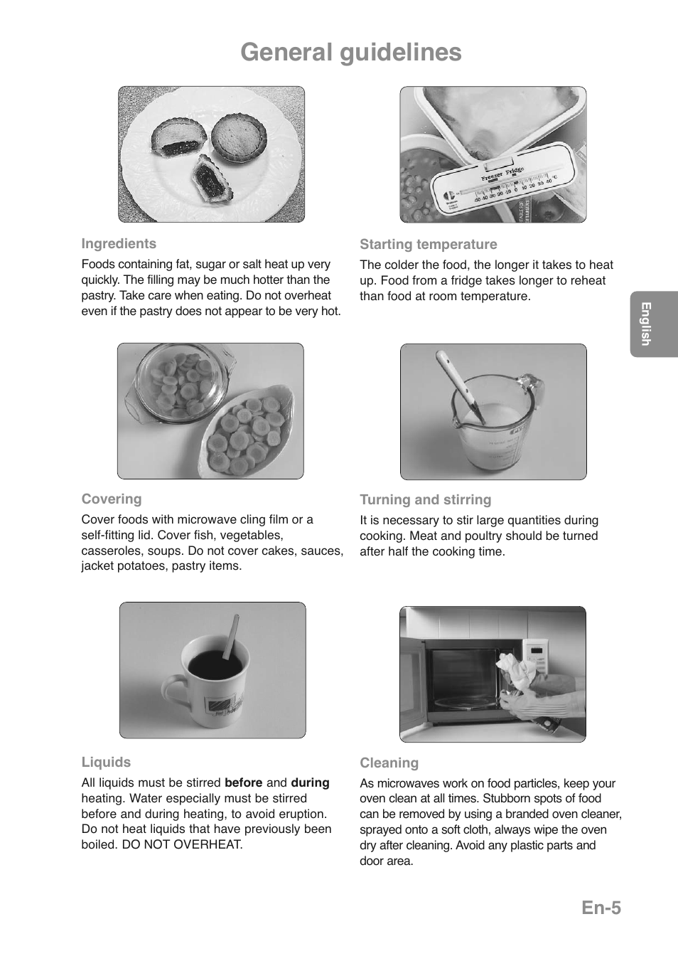 General guidelines, En-5 | Panasonic NNGD469MEPG User Manual | Page 7 / 201