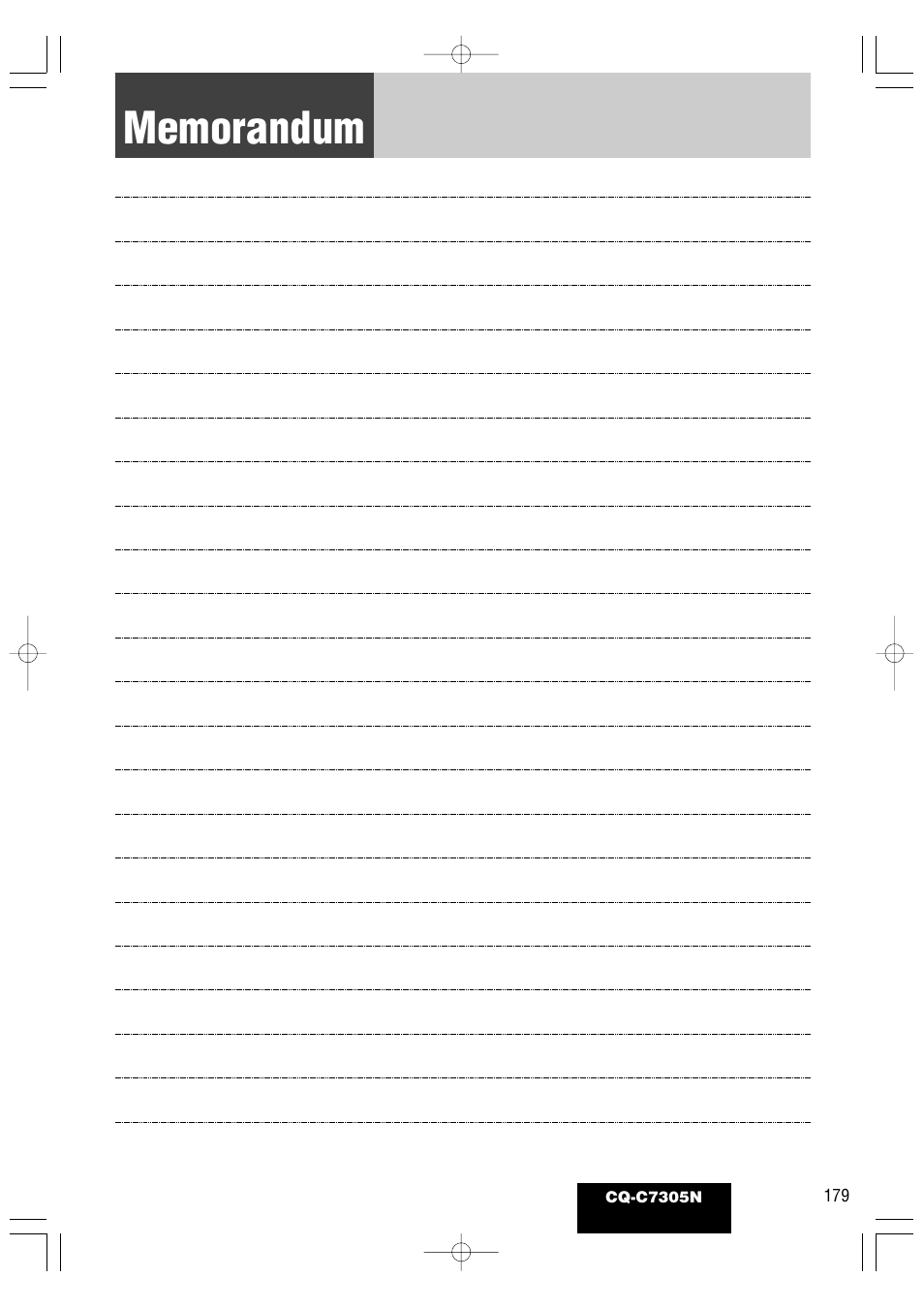 Panasonic CQC7305N User Manual | Page 65 / 66