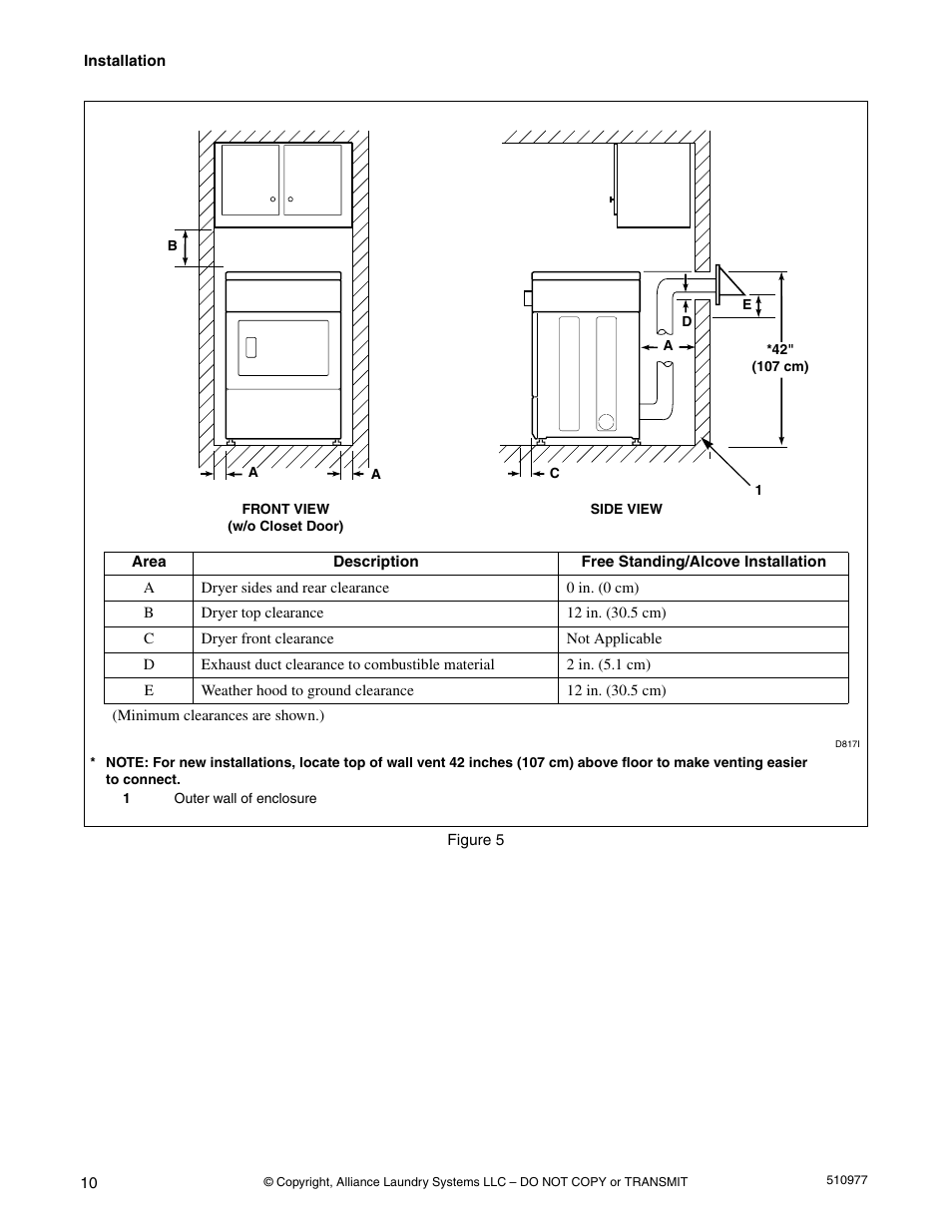 Alliance Laundry Systems SFGX09*F User Manual | Page 12 / 46