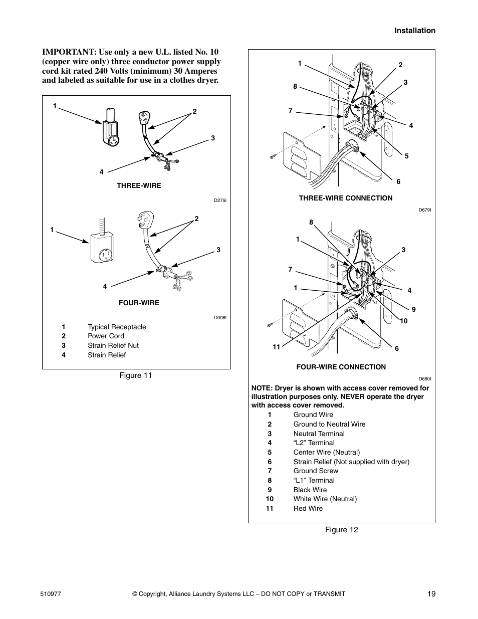 Alliance Laundry Systems SFGX09*F User Manual | Page 21 / 46