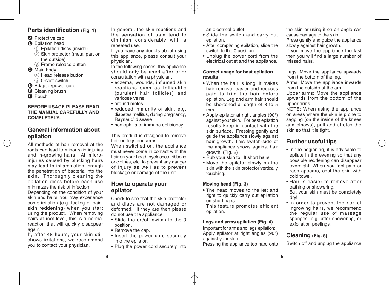 Panasonic ES2013 User Manual | Page 3 / 6