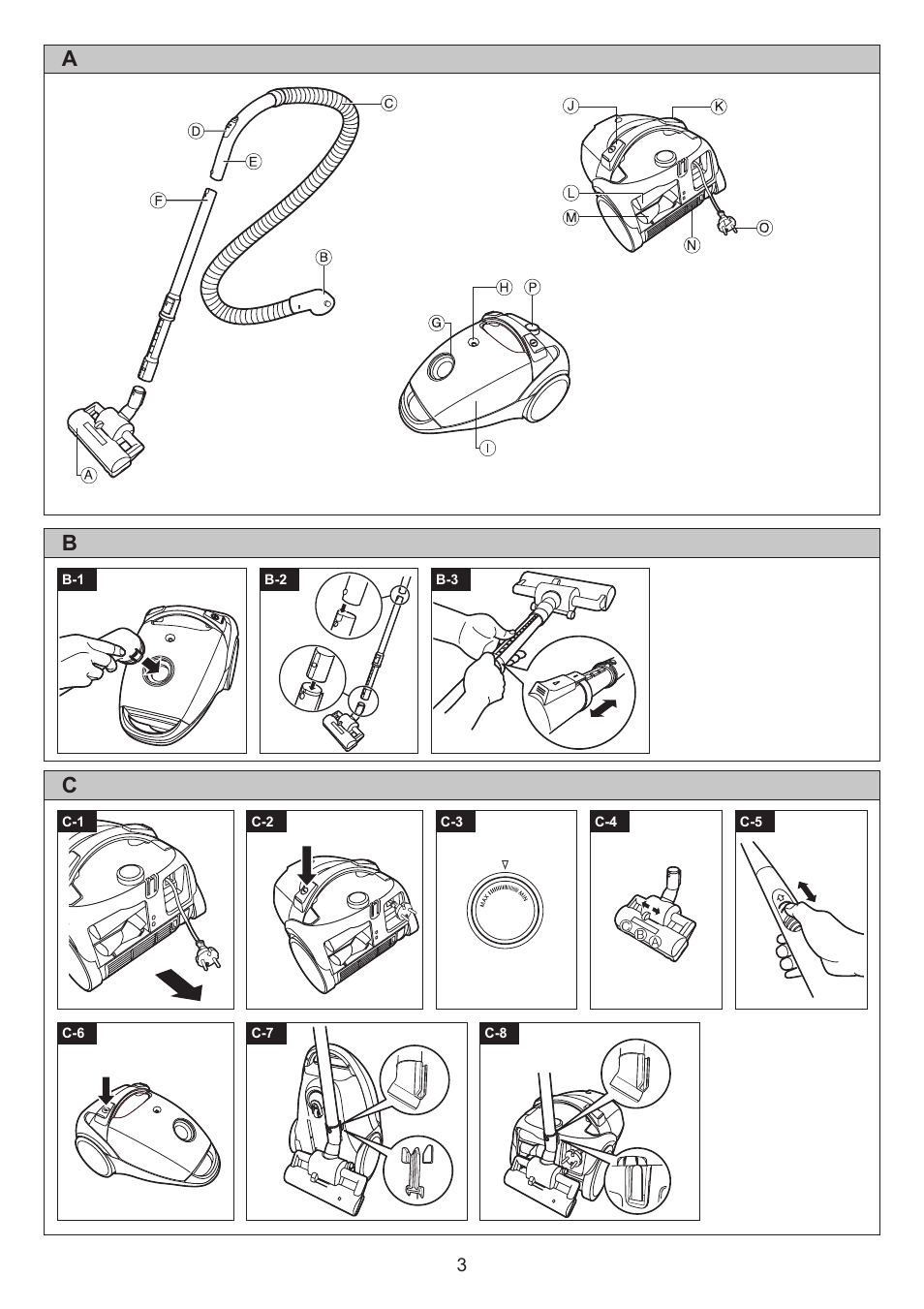 Ab c | Panasonic MCCG476BE7A User Manual | Page 3 / 32
