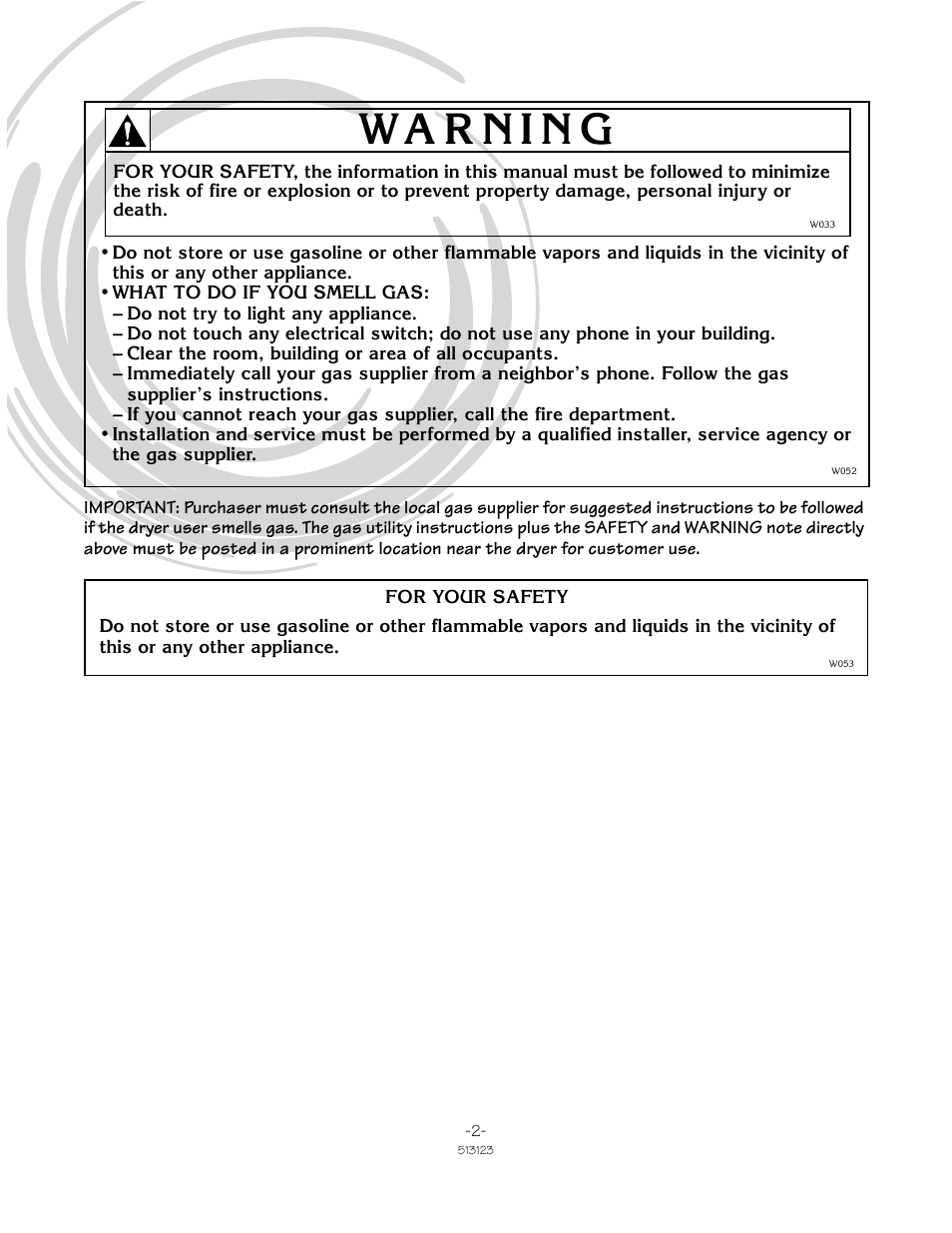 Alliance Laundry Systems TLW2032N User Manual | Page 2 / 18