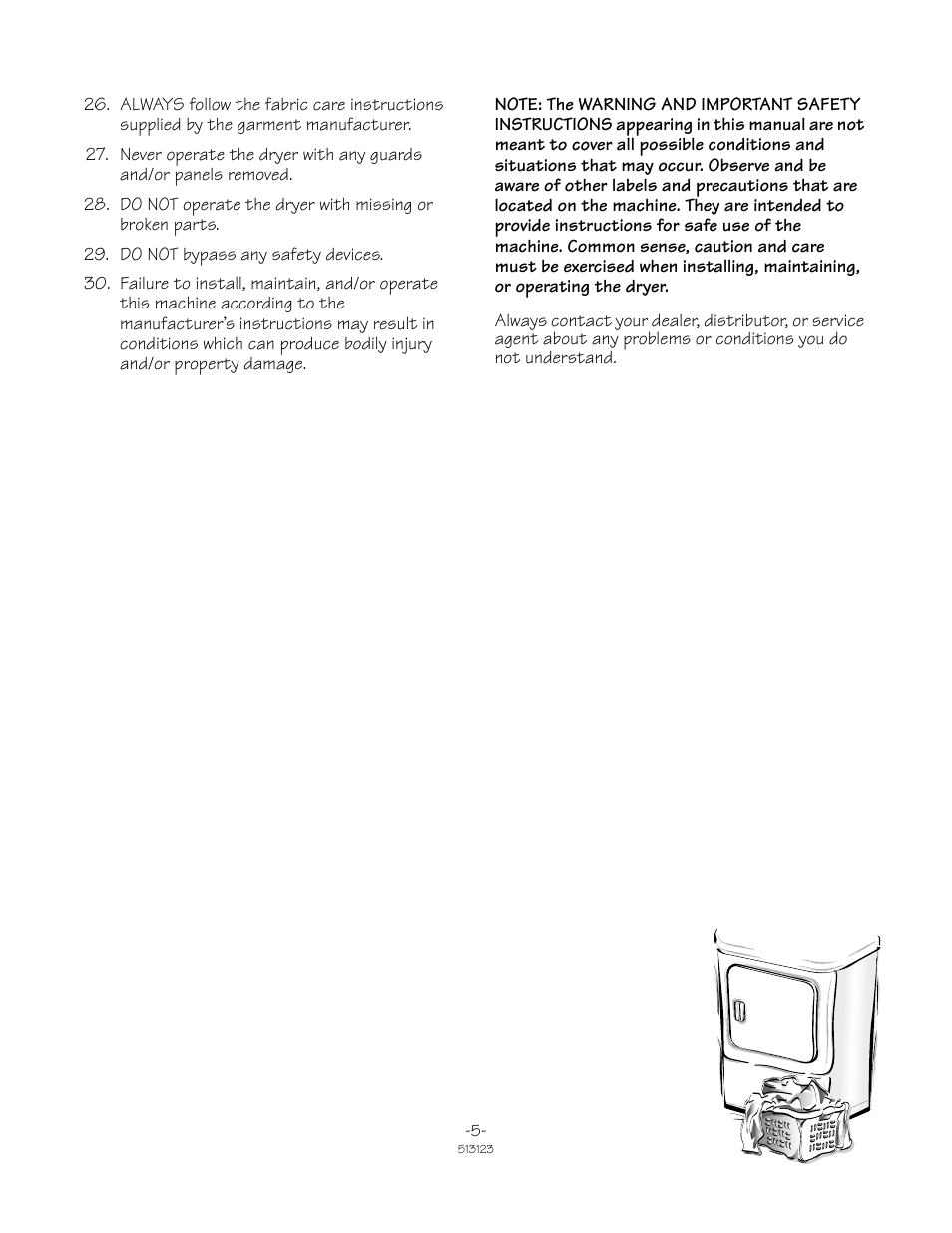 Alliance Laundry Systems TLW2032N User Manual | Page 5 / 18