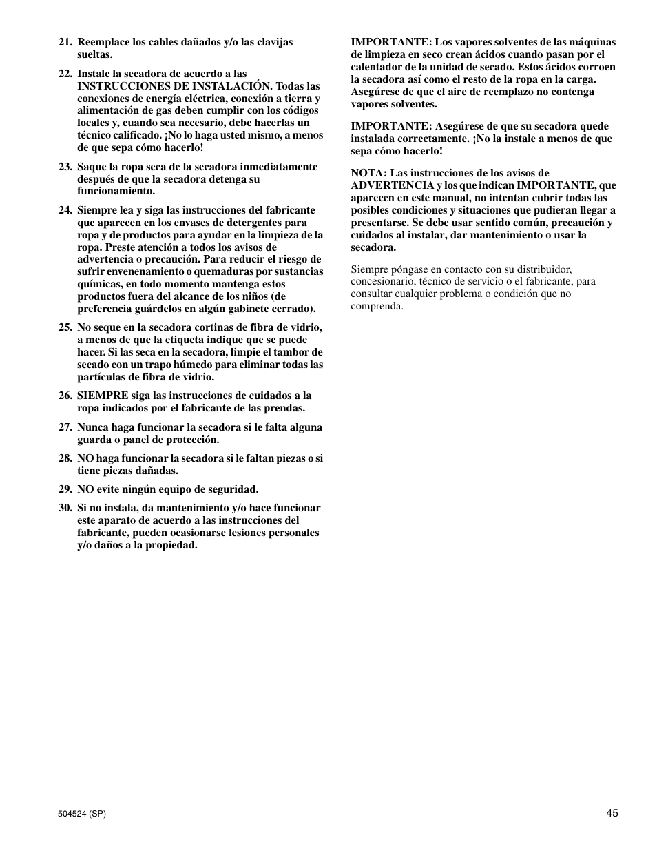 Alliance Laundry Systems D355IE1B User Manual | Page 47 / 88
