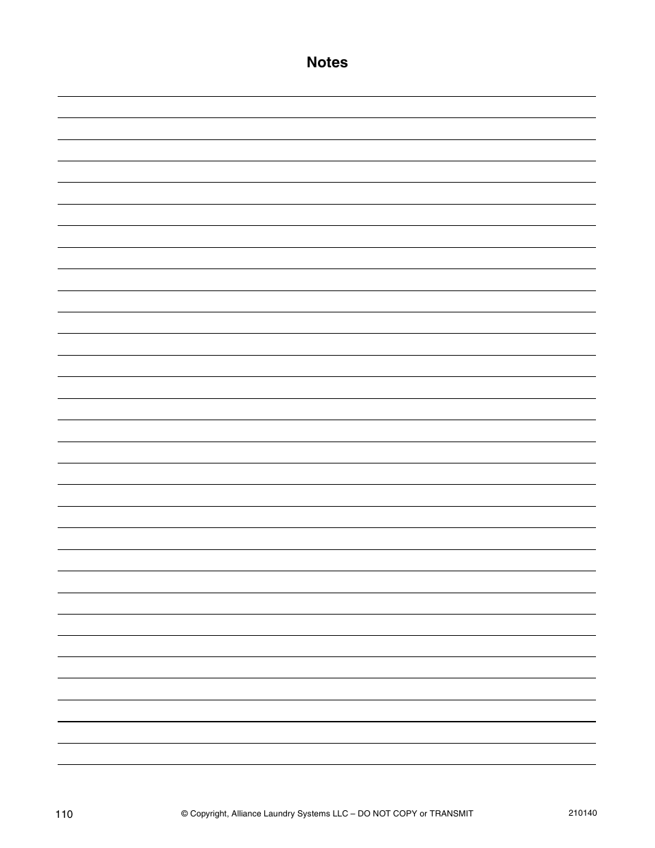 Alliance Laundry Systems HWTB21 User Manual | Page 112 / 134