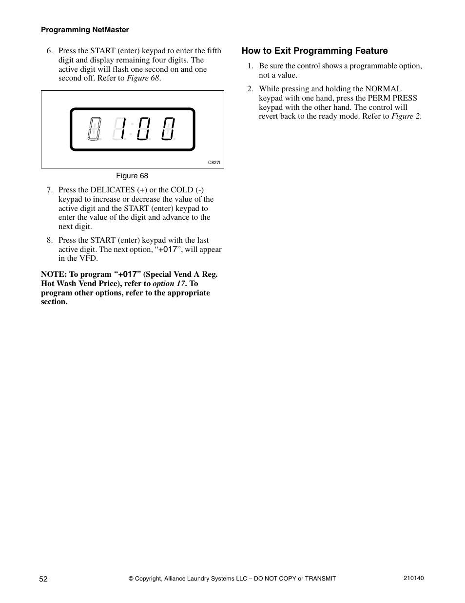 Alliance Laundry Systems HWTB21 User Manual | Page 54 / 134