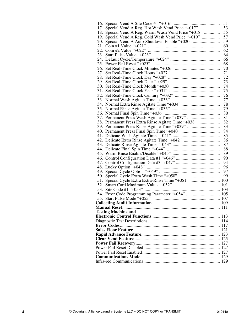 Alliance Laundry Systems HWTB21 User Manual | Page 6 / 134