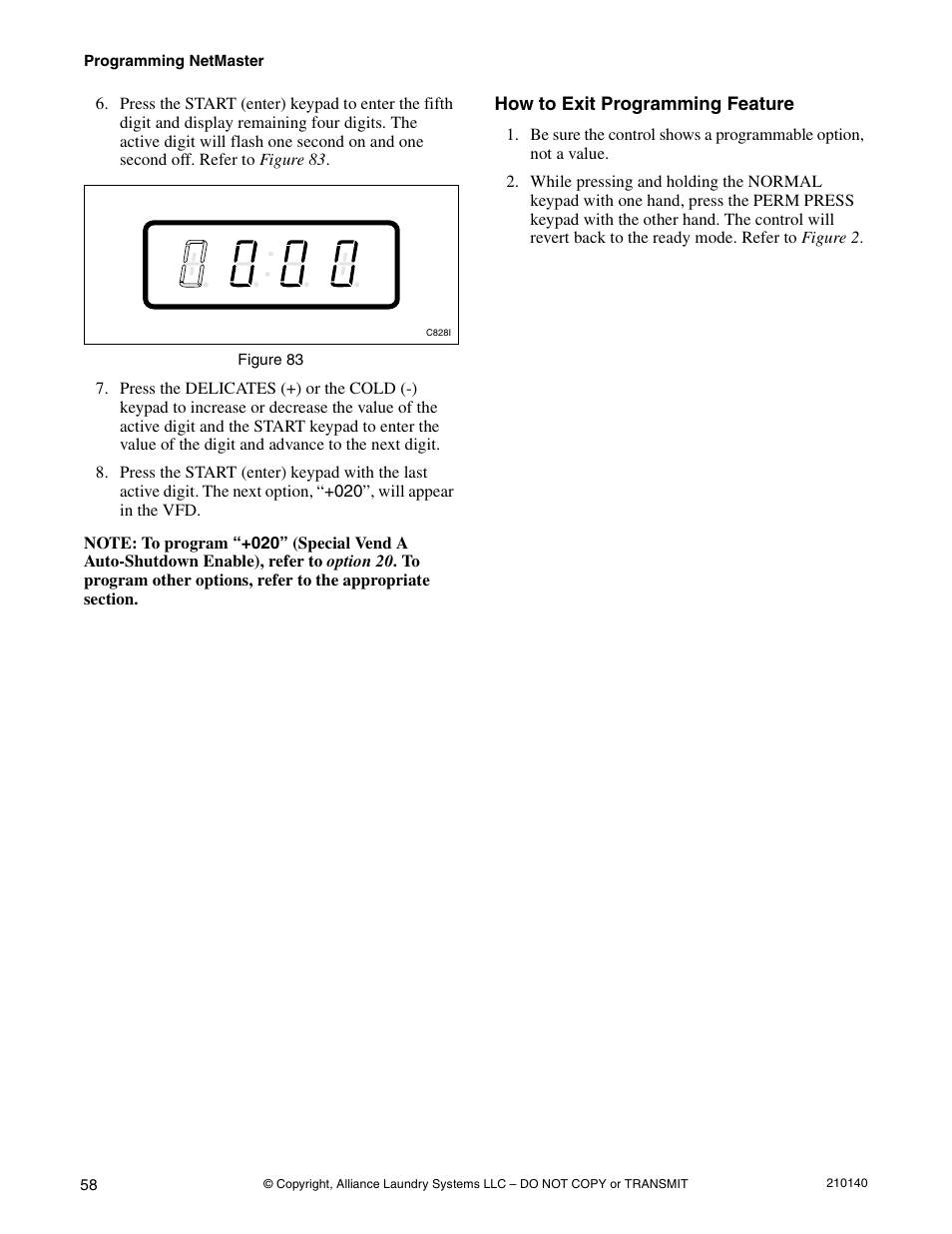 Alliance Laundry Systems HWTB21 User Manual | Page 60 / 134