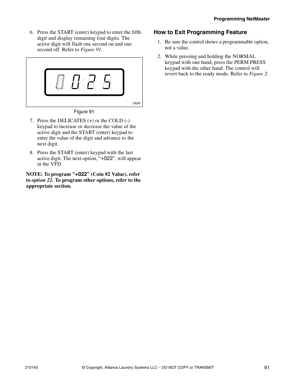 Alliance Laundry Systems HWTB21 User Manual | Page 63 / 134