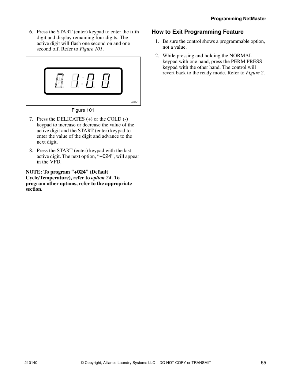 Alliance Laundry Systems HWTB21 User Manual | Page 67 / 134