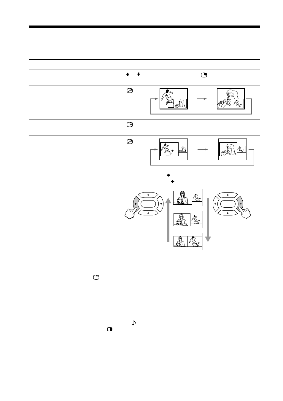 Additional pip/twin pictures tasks | Sony KV-EF34M90 User Manual | Page 16 / 44