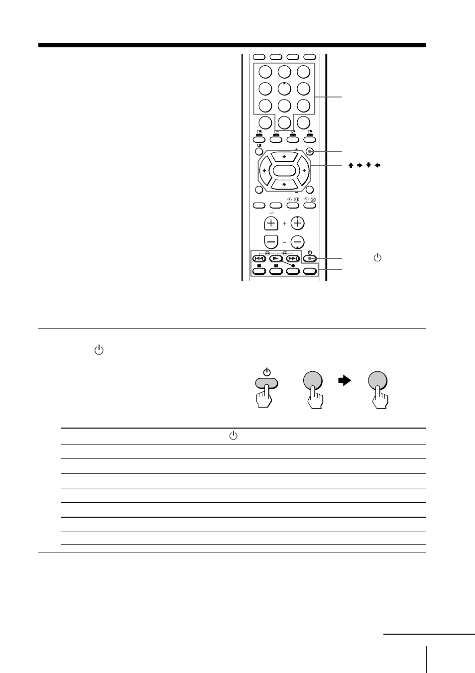 Operating optional components, Code numbers for sony video equipment, For example, to operate a sony 8 mm vcr | Sony KV-EF34M90 User Manual | Page 23 / 44