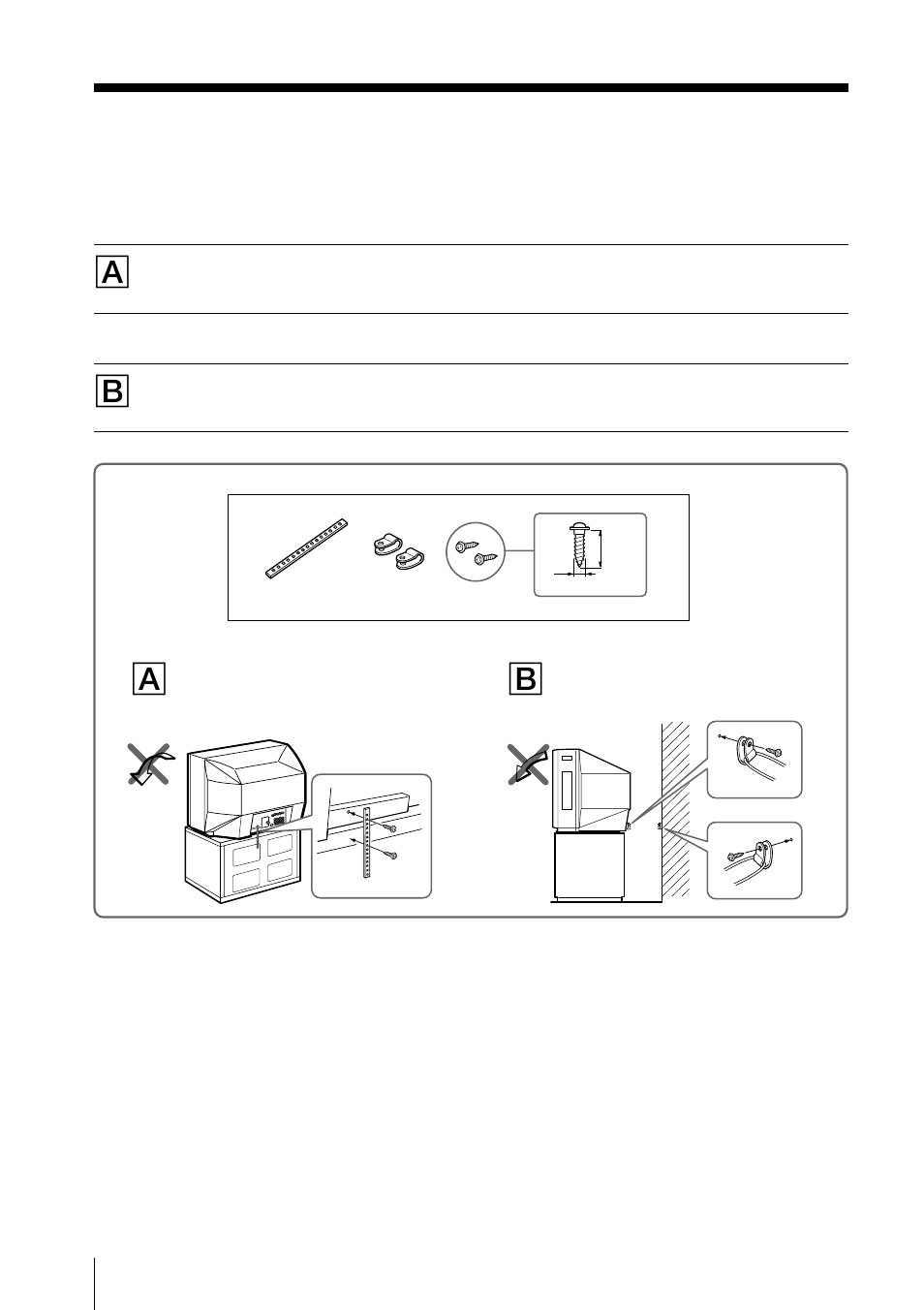 Securing the tv | Sony KV-EF34M90 User Manual | Page 8 / 44