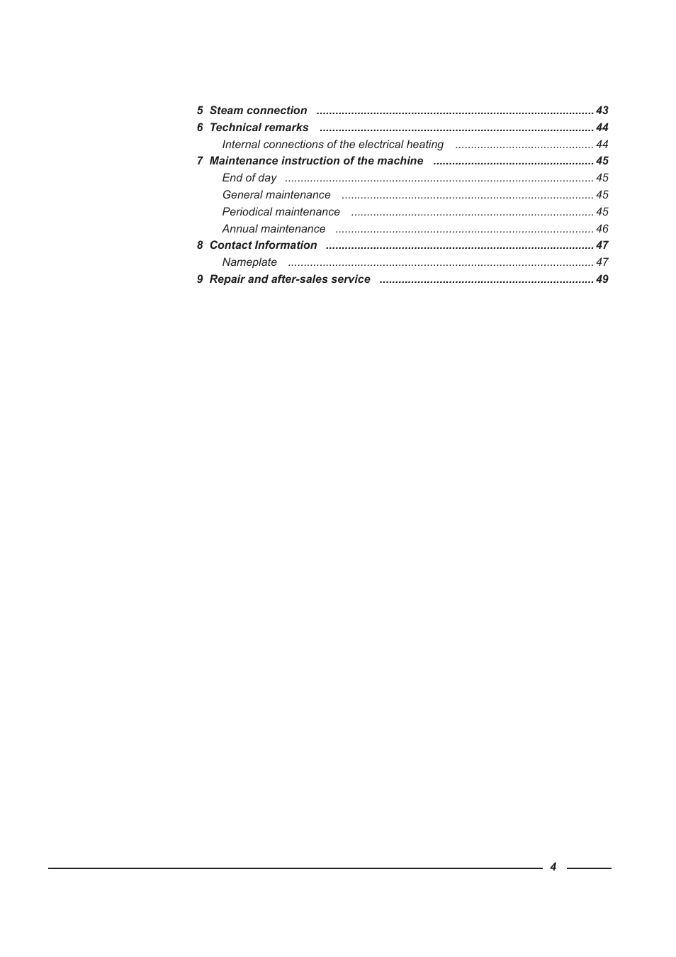 Alliance Laundry Systems WFF135 User Manual | Page 4 / 51