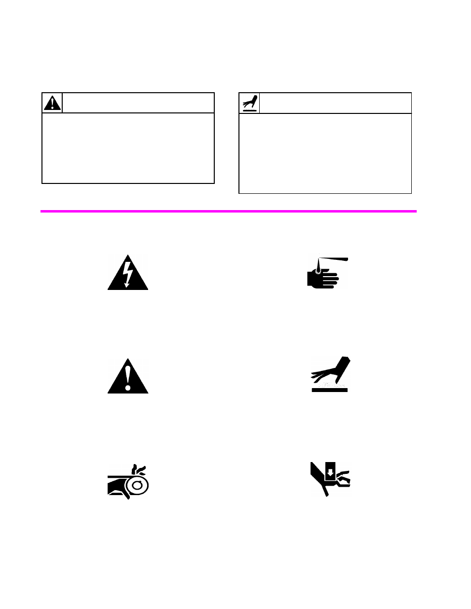 Safety, Warning, Caution | Alliance Laundry Systems HF18VCV User Manual | Page 6 / 74