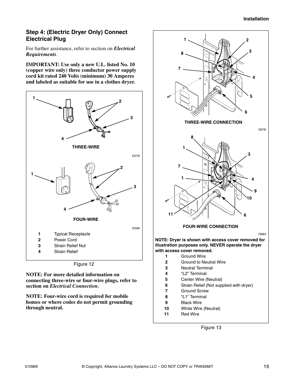 Alliance Laundry Systems D677I User Manual | Page 21 / 122