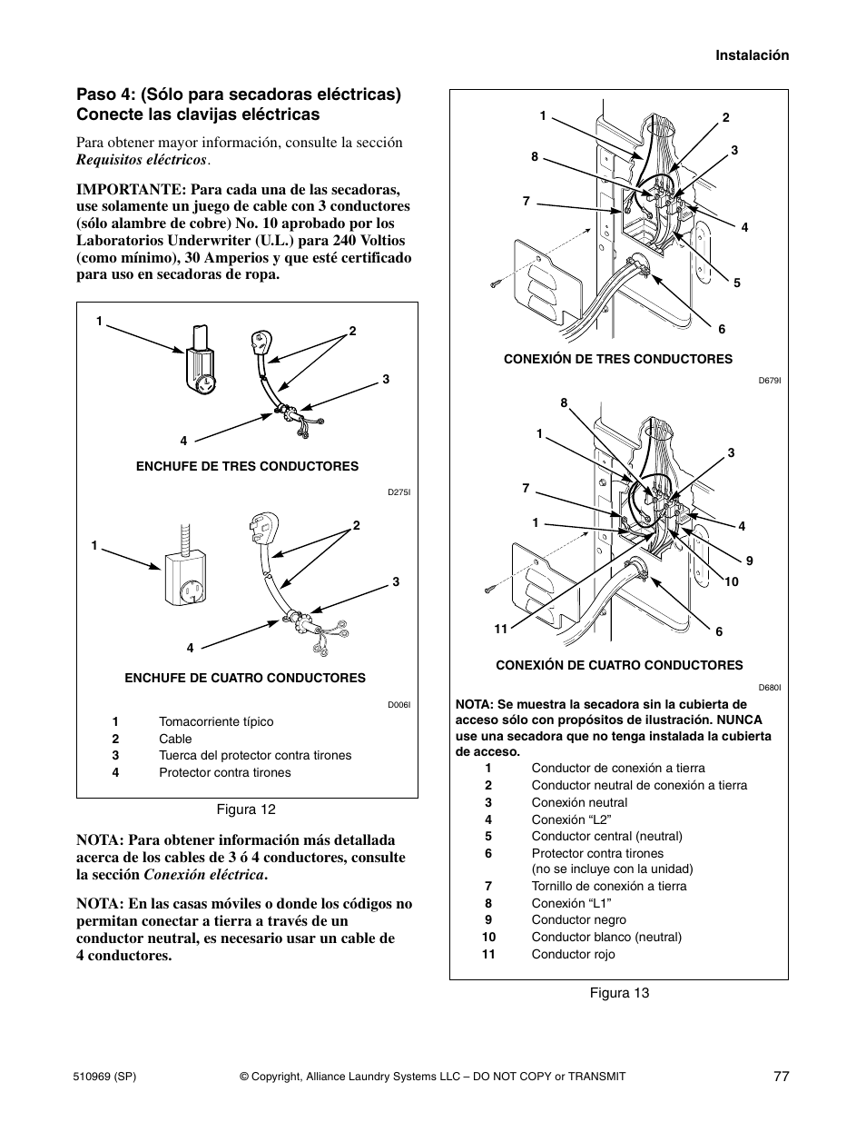 Alliance Laundry Systems D677I User Manual | Page 79 / 122
