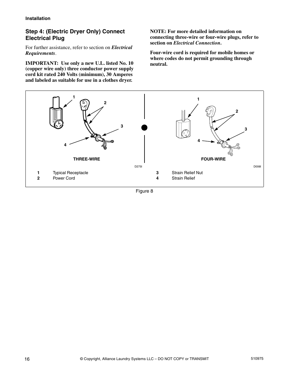 Alliance Laundry Systems Stacked Clothes Dryer User Manual | Page 18 / 118