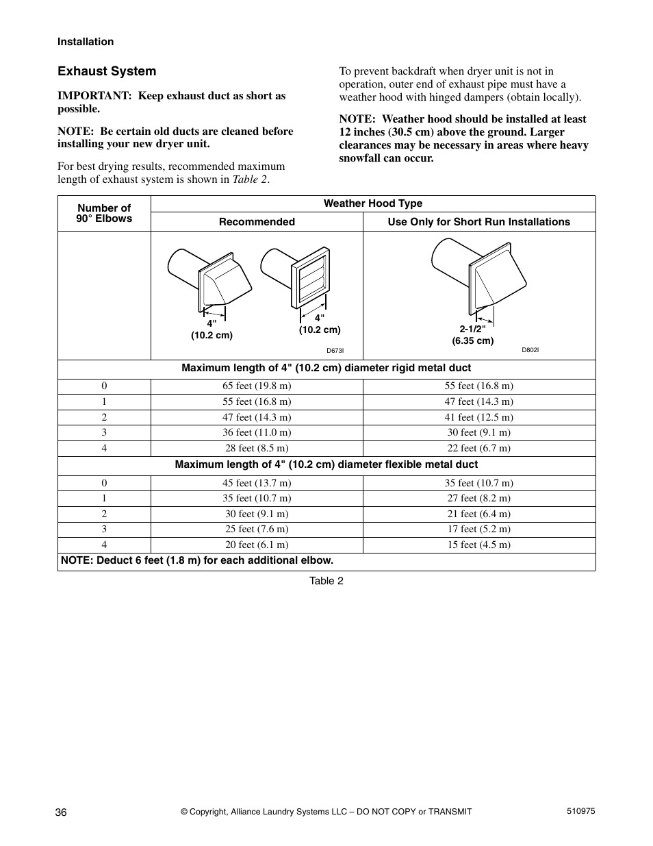 Alliance Laundry Systems Stacked Clothes Dryer User Manual | Page 38 / 118